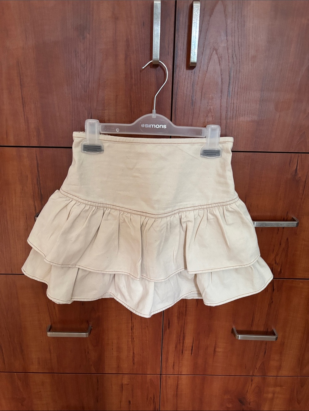 Lone Star Cotton Tiered Ruffle Skirt